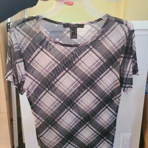 Sheer Forever 21 shirt